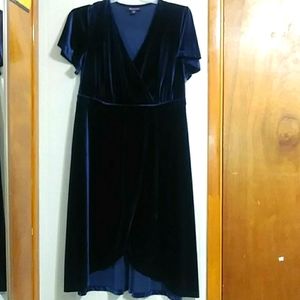 Velveteen dress